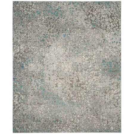 Safavieh Mystique Large Rectangle Area Rug, Grey and Light Blue - 9 x 12 ft. MYS977L-9
